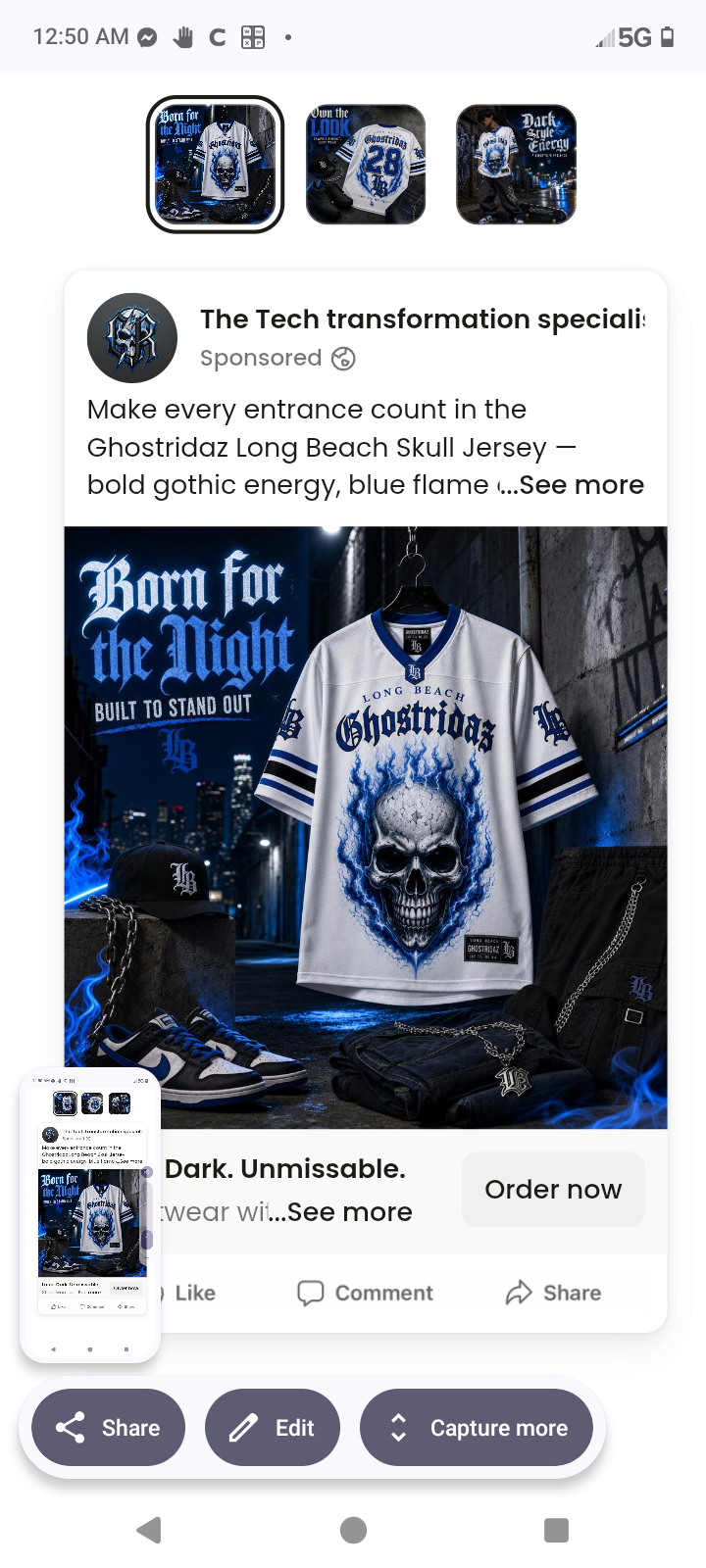 Ghostridaz football jersey #28
