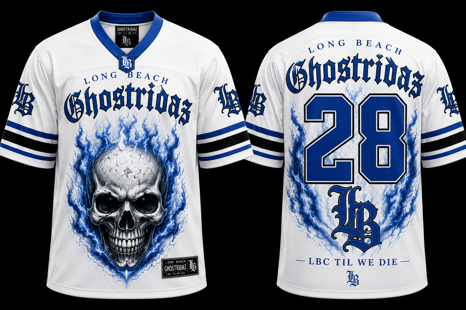 Ghostridaz football jersey #28